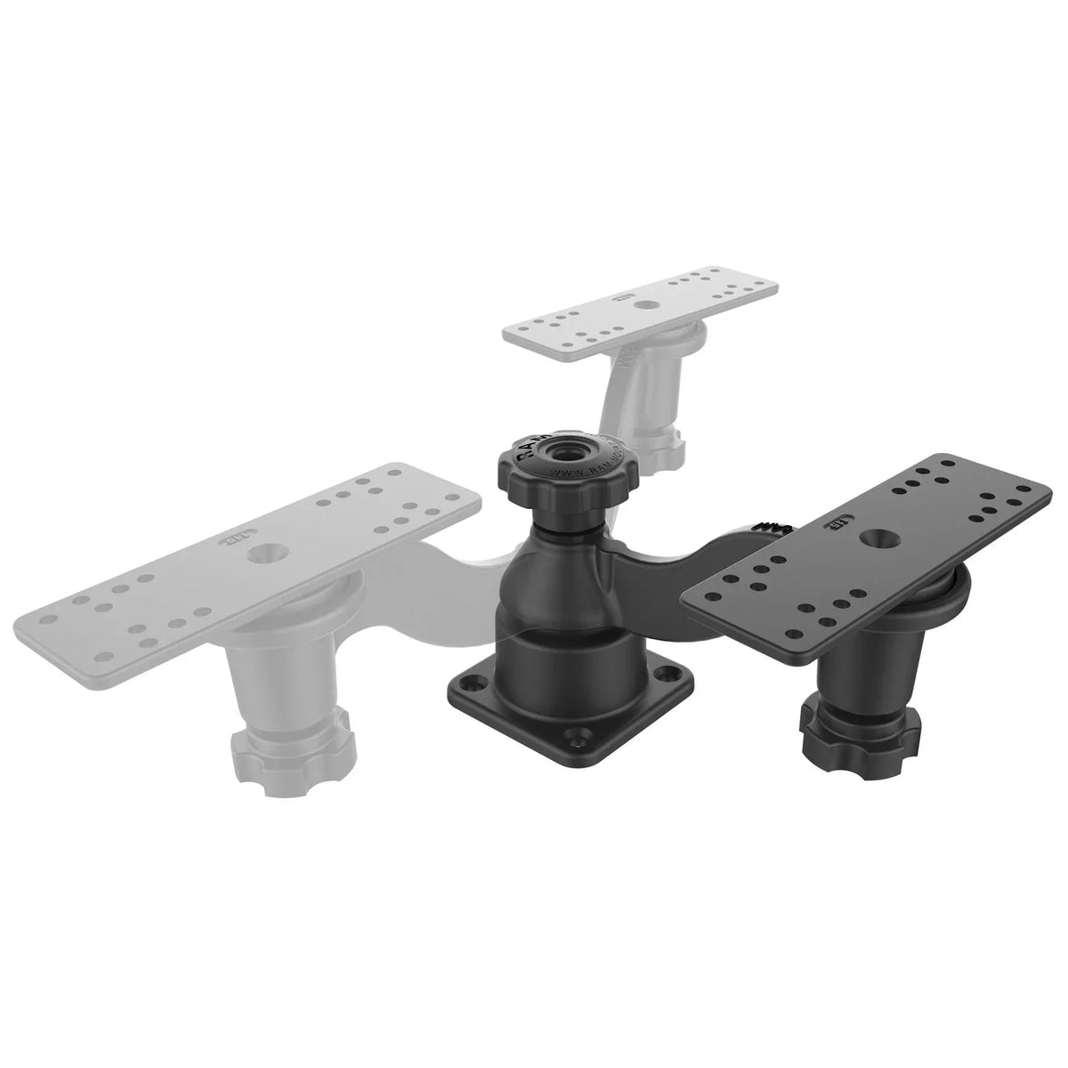 RAM Horizontal Fishfinders Plotters Arm 6" & for Swing Mounts Mount