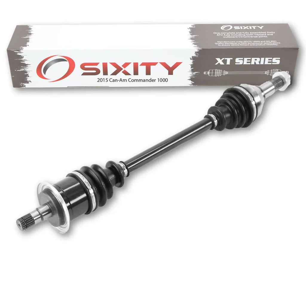 MAX 4X4 with Sixity Can-Am Front Commander - 2015 DPS Axle XT 1000 Left 1000 XT compatible