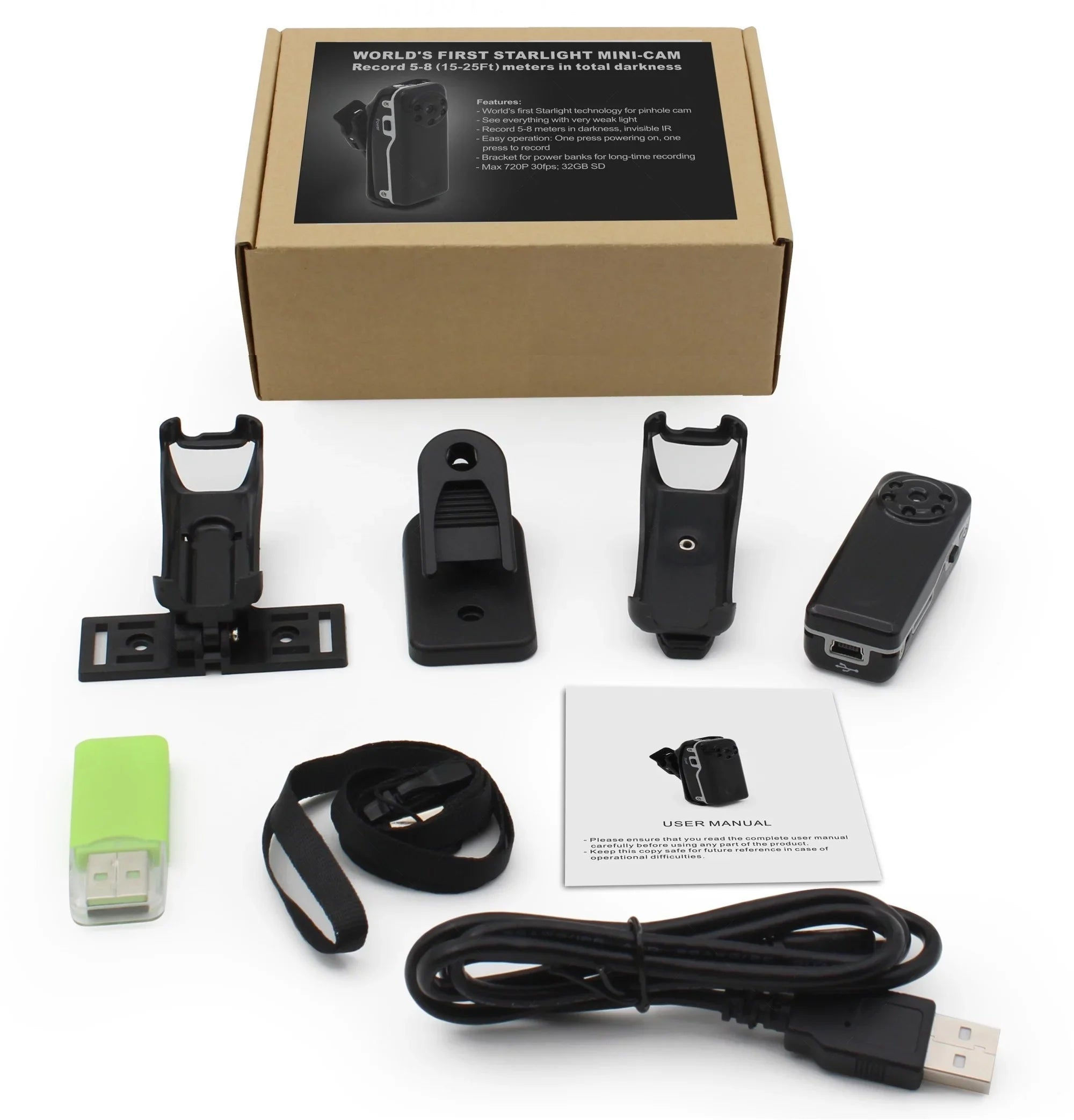 Security Security Police Detect Night Video Cam Vision Motion Mini