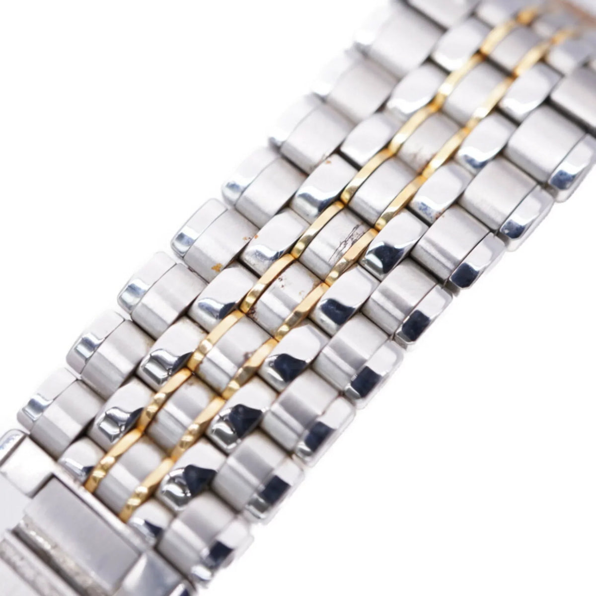 Seiko watch (Fair) Pacific 8J82-6A20 silver/gold Credor quartz Pre-Owned K18/SS