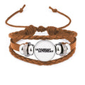 Bracelet Stylish Saturday Wristband Characters Jewelry Leather Ornament