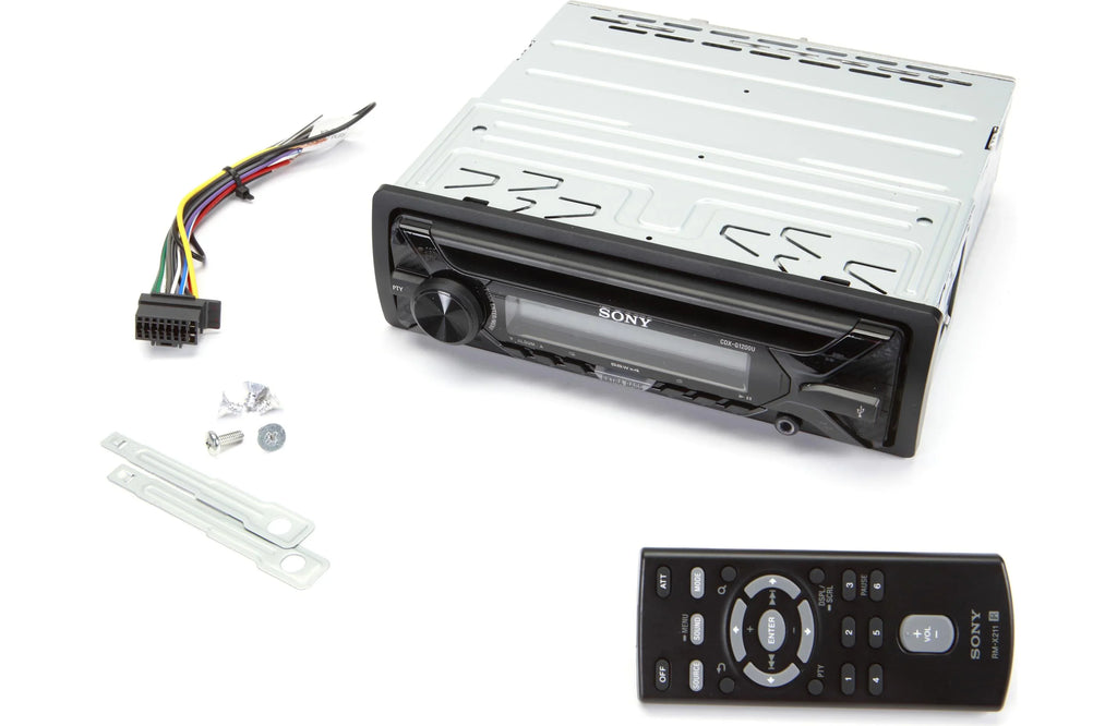 Inputs CD & Zonoz Bundle max Tool Sony and with USB Receiver Aux 55Wx4ch CDX-G1200U Z