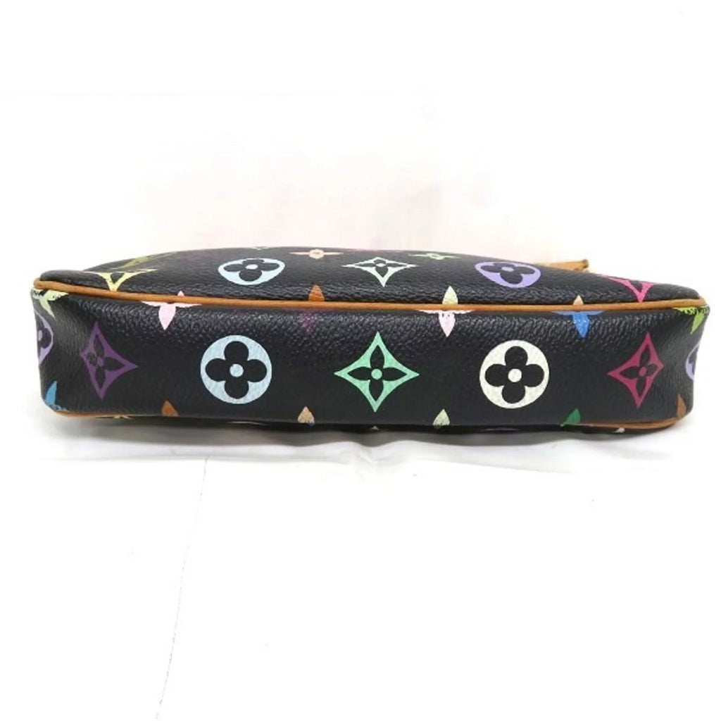 Louis Used Multicolor Accessoire M92648 2WAY Authenticated Vuitton Ladies Pochette Handbag Monogram Pouch