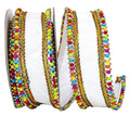 2-1/2 5 Reliant Ribbon - Yards White, Inch, 93923W-030-40D, Ribbon,