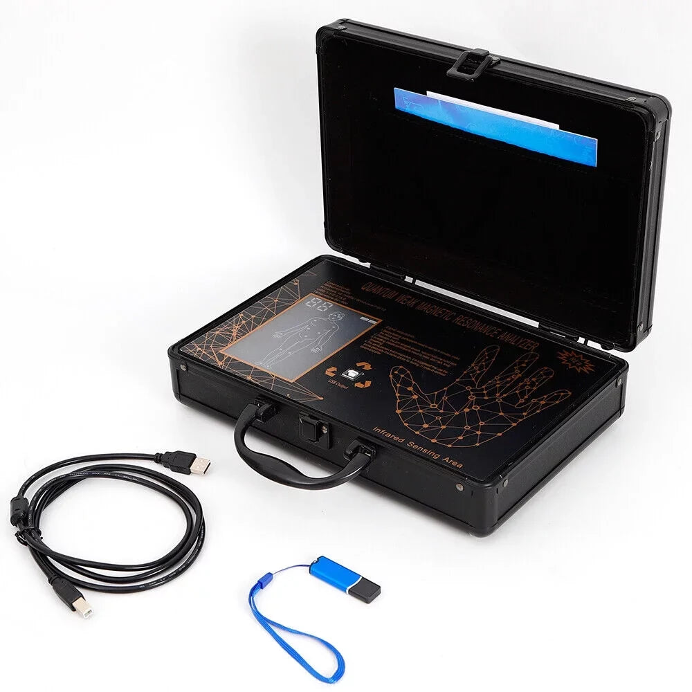Hand Body Body Quantum Analyzer Touch Resonance 6TH Magnetic TOOL1SHOoo Black 4.7.0 Analyzer Health