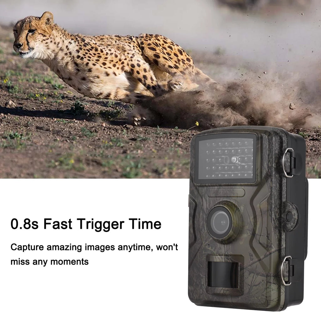 Supports IP66 0.8s Screen 16MP Motion Inch TFT Activated Color Time 2.0 Wildlife 1080P Waterproof Tracking Night Vision with Trigger Infrared Andoer Trail