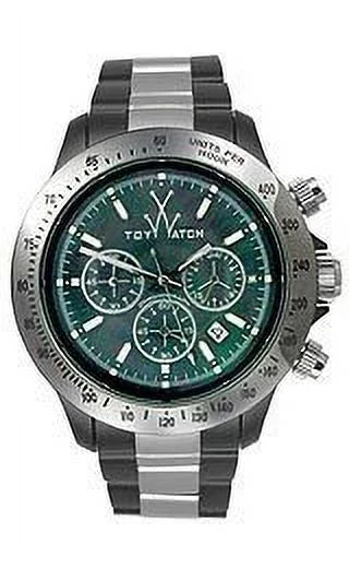 Chrono 11207-SL Metal Plasteramic Silver Black Heavy