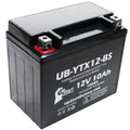 UpStart GSX-R1000 Factory Battery 2001 Replacement - Suzuki Motorcycle Maintenance 12V, Activated, Free, UB-YTX12-BS Battery 10Ah, 1000 CC