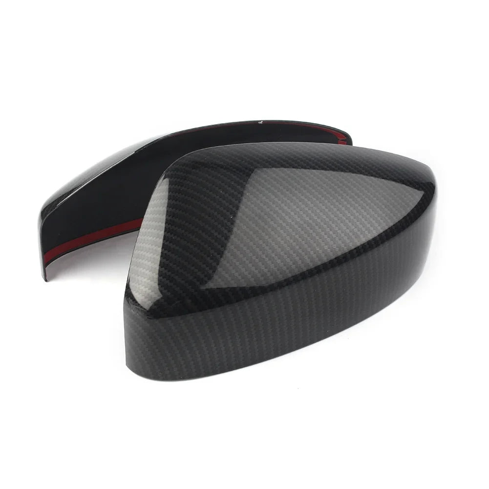 2Pcs View ZS Trim Rear ABS Cover Rearview Mazda 2019 2018 Car For 2017 CX-5 Styling Mirror Carbon Fiber