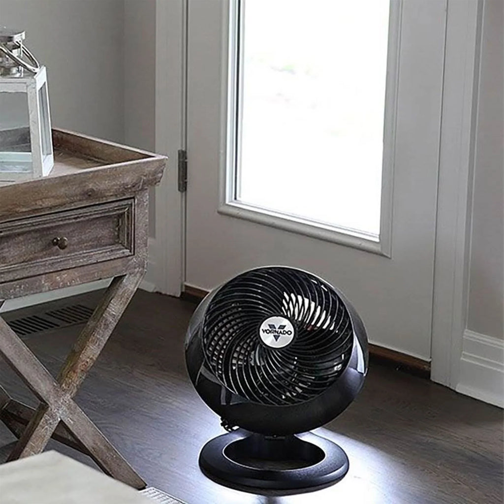 Fan, Vortex 660 Large Circulator Black Room Whole Floor 4 Vornado Air Speed
