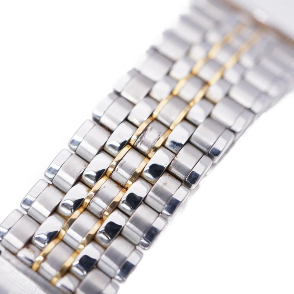 Seiko watch (Fair) Pacific 8J82-6A20 silver/gold Credor quartz Pre-Owned K18/SS
