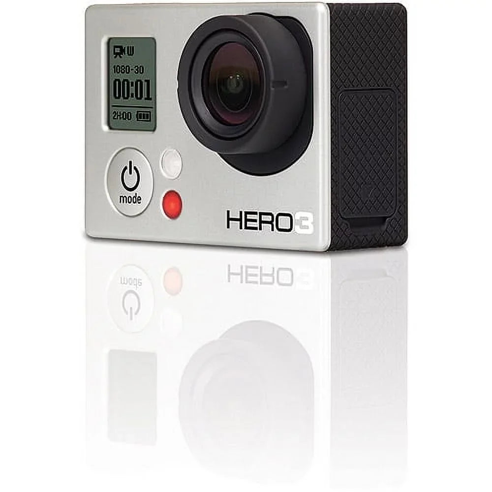 Silver GoPro Refurbished CHDHE-301 - Camcorder HERO3