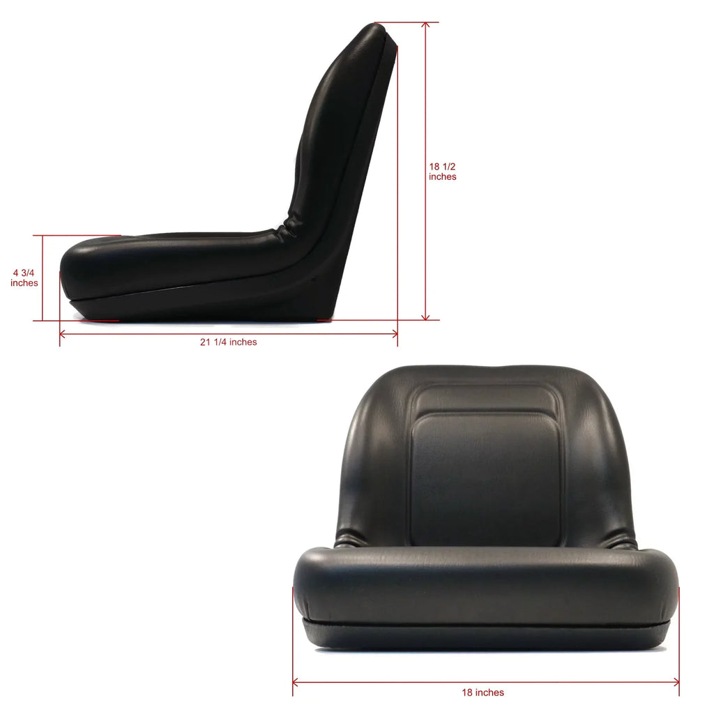 Back High Deere The CS ROP TE Seats Black (2) Shop Trail HPX | Model CX E-Gator John 4x4 Gator