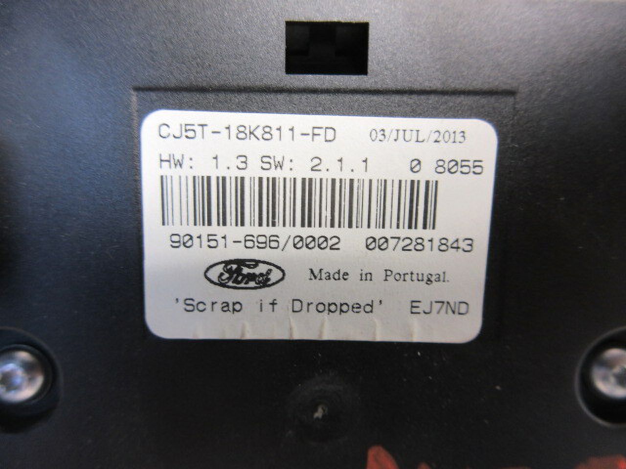 Panel LKQ Ford Radio 2013-2016 Sony Escape C-Max (Good) Control Pre-Owned OEM