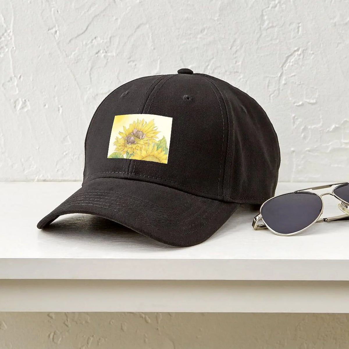 '- Baseball Of Ray Canvas - Black Hat CafePress Hat Adjustable Printed Baseball Cotton Sunshine