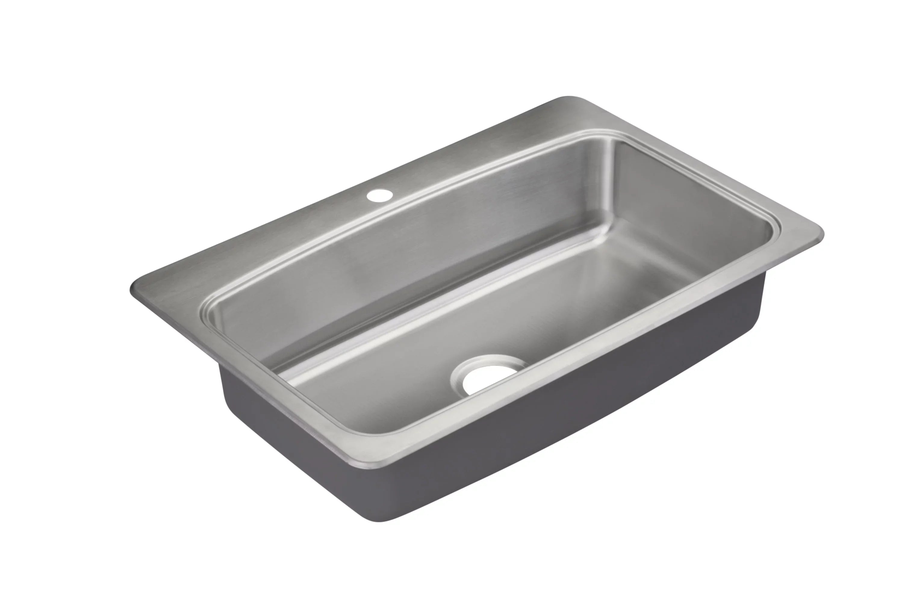 Pfsr1b332261 Single Stainless Kitchen 32-15/16" In Steel Drop Proflo Bealeton Basin Sink -