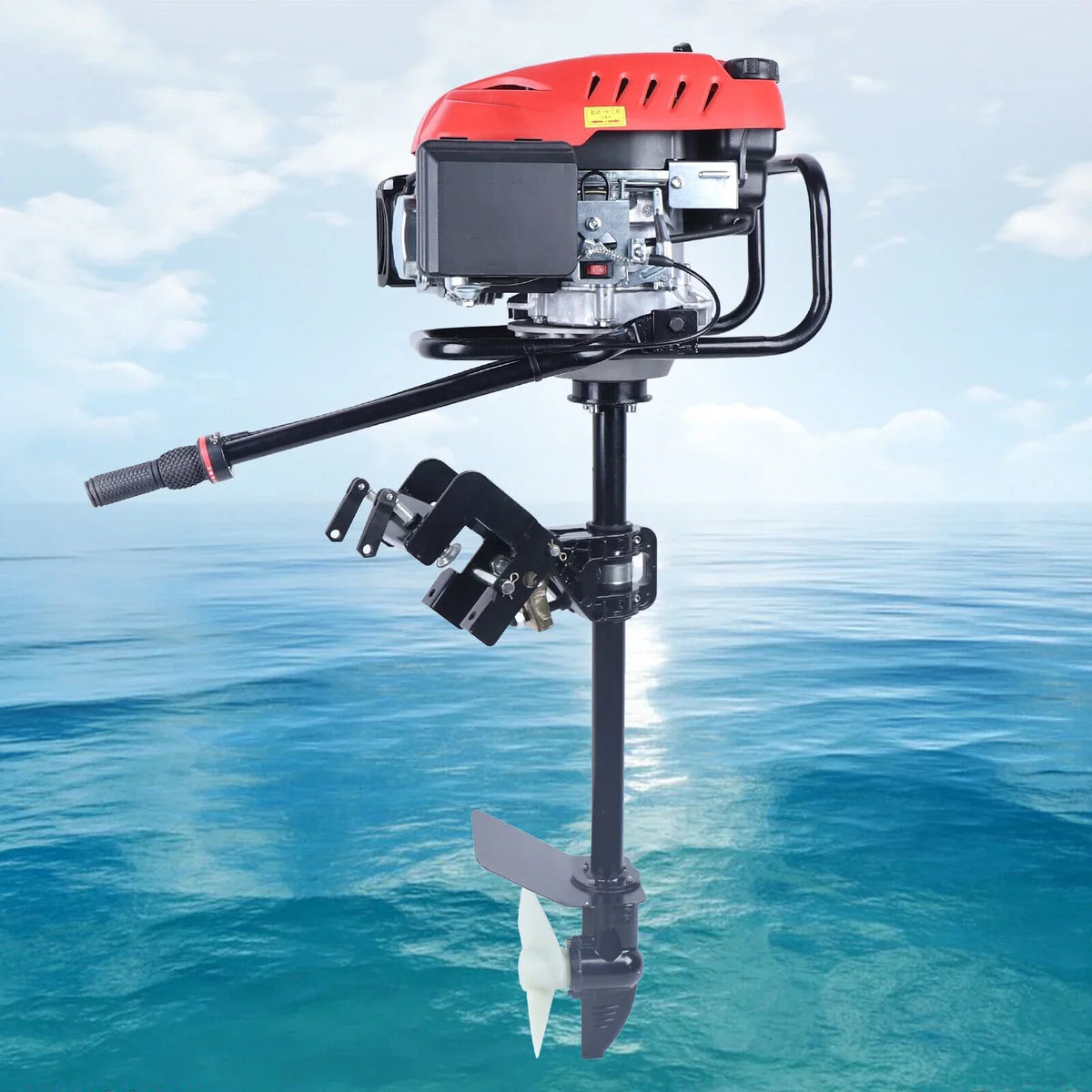 Heavy Motor System OHV Cooling Boat HP 6 Air Duty 4 173CC Outboard Engine Stroke