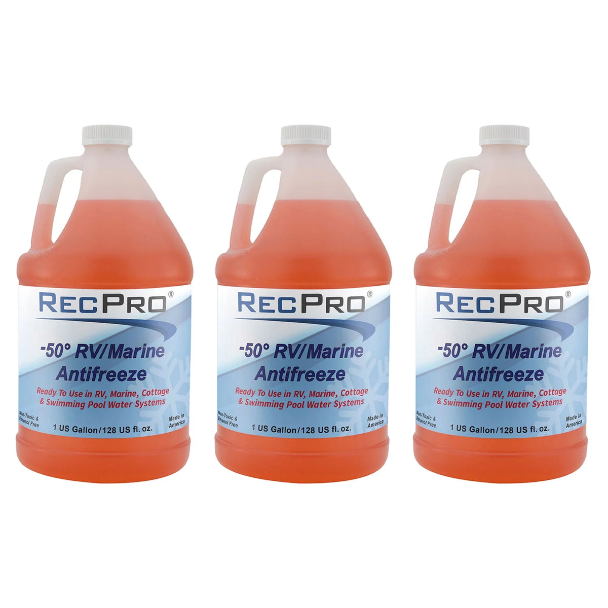 Antifreeze Pack) for (2 Winterizing RV Fluid RecPro Vehicles Concentrate