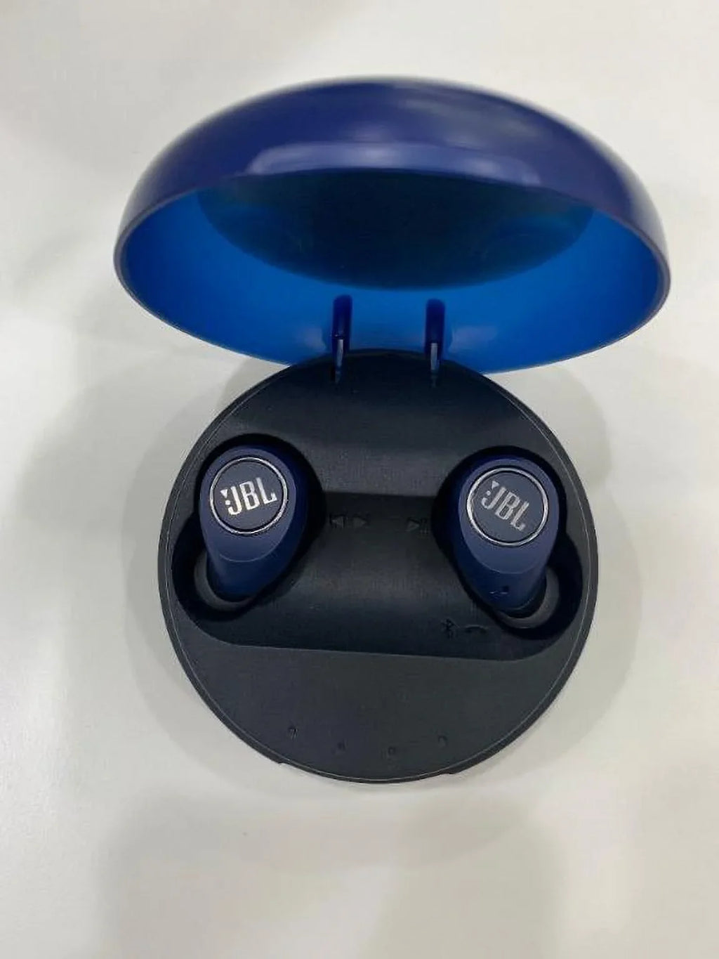 In-Ear Free Bluetooth Headphones, JBL Blue, X Wireless