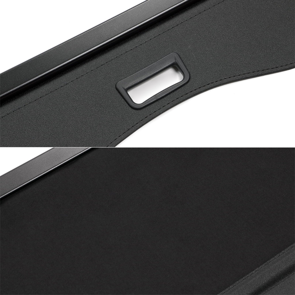 Security Retractable Models Compatible Motorsports PVC Black 2013-2019 All Aluminum Trunk Cover & Cover Ford Rear Cargo Ikon Shield Security With Rod Escape