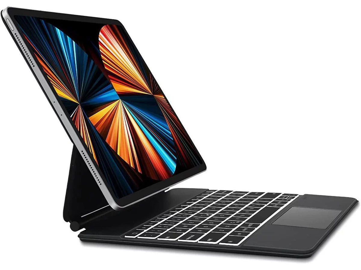 12.9 Gen for 5th Magic Keyboard 2020 Gen Keyboard Backlit / Gen / iPad Cover Magnetic 2018 3rd 6th - Smart 2022 / Pro 4th Gen 2021 Trackpad Stand