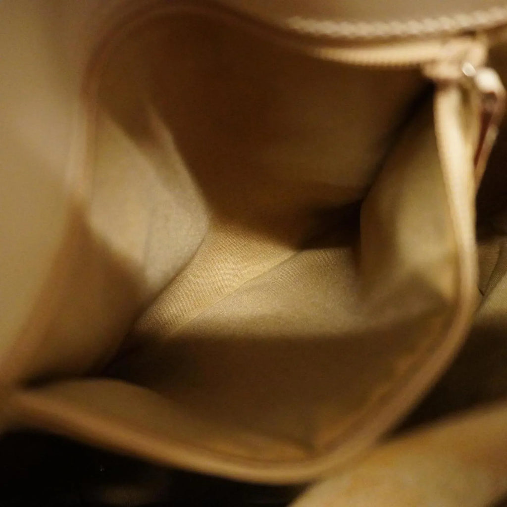 Canvas GG Ivory Leather 002 Handbag Gucci Women's (Good) 1079 Pre-Owned