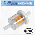 for Engine with CS02 40 Stroke Replacement Micron 493629 - FH381V Compatible Filter Filter Fuel 691035 Kawasaki 24-Pack Fuel 4