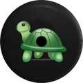 Cute for Turtle Wrangler RV Little 33 Tire 2018 Emoji Green Backup Inch JL Text Camera Spare 2019 Jeep Cover