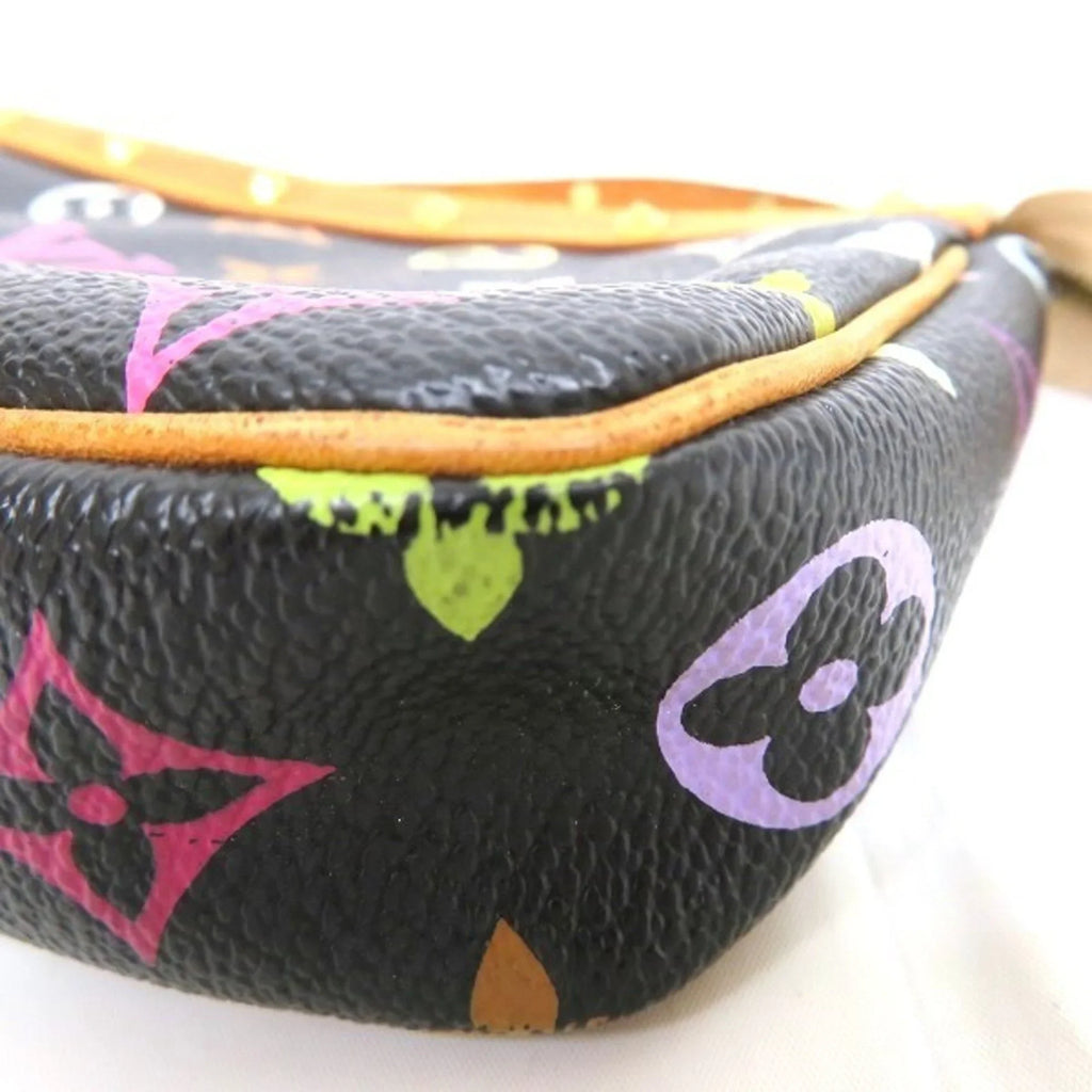 Louis Used Multicolor Accessoire M92648 2WAY Authenticated Vuitton Ladies Pochette Handbag Monogram Pouch