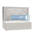 MERV Surface Extended (3 Hi-E Filter, 40 Pack) Pleated 8, 12x24x4, Purolator Mechanical Air
