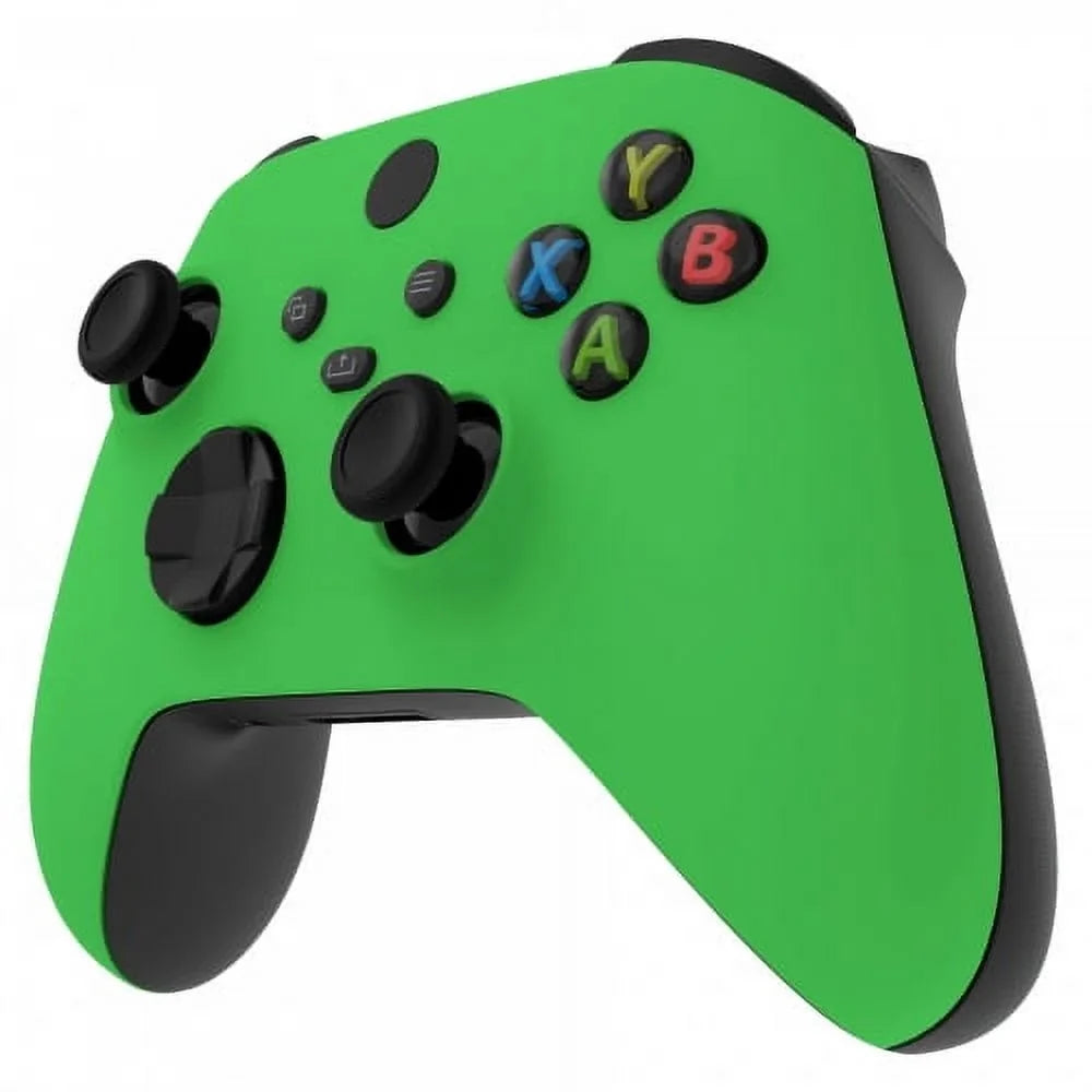 UN-MODDED "Soft One X Xbox Unique Design Green" Controller jack) 3.5 (with Custom