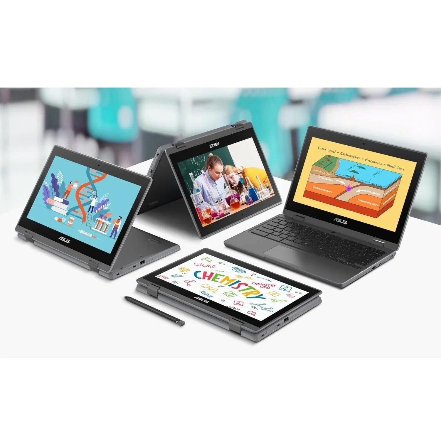 Celeron Touchscreen, CR1100FKA-YZ184T N5100, 64GB 11.6" SSD, Chromebook Asus Flip Intel ChromeOS,