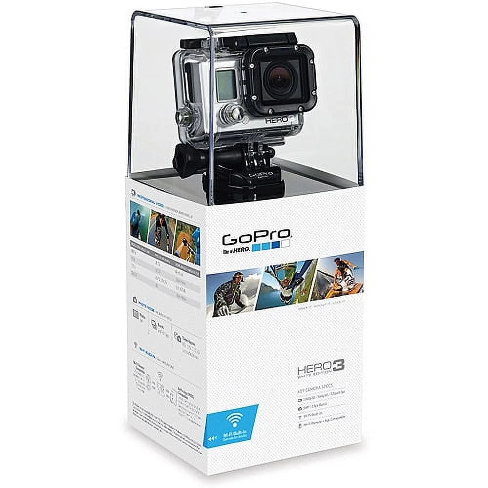 Silver GoPro Refurbished CHDHE-301 - Camcorder HERO3