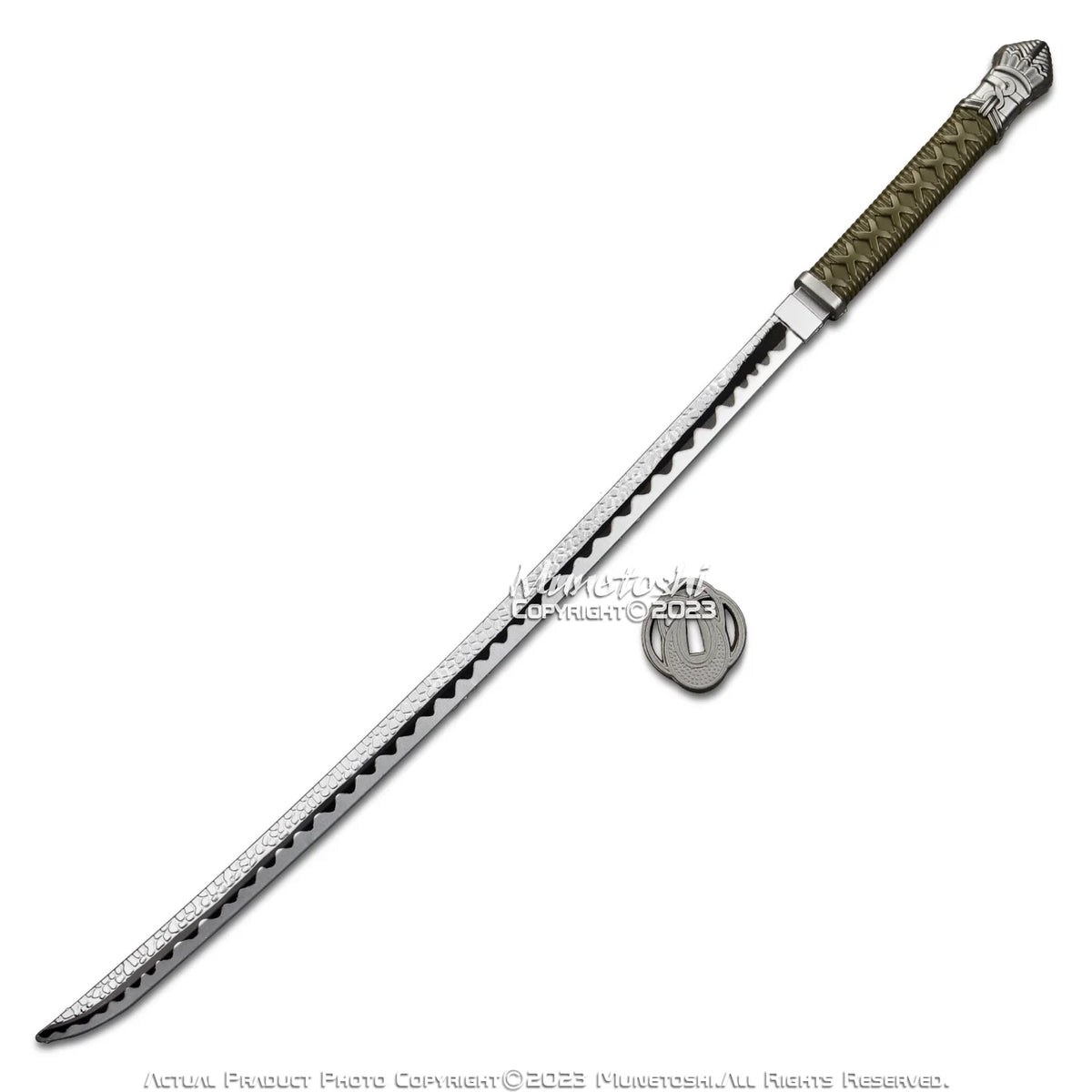 Medieval Fantasy Munetoshi Samurai FOAM Cosplay Sword 39.5” Elden Moonveil Katana