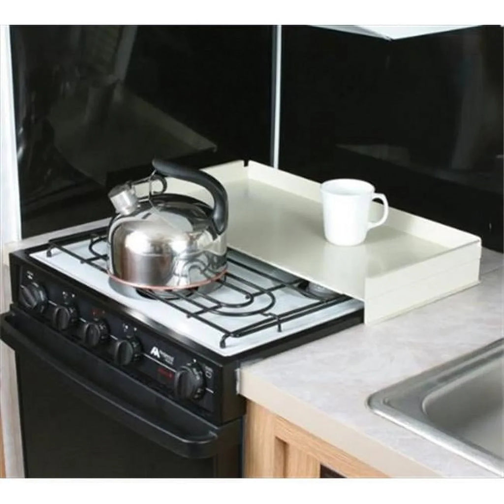 White Camco Universal Features 43557 - Cover, a Fit Stove Top