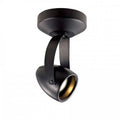 3000K Impulse Spot MO-LED810S-830-BK Mono - Lucio in WAC Lighting Black 810 Soft