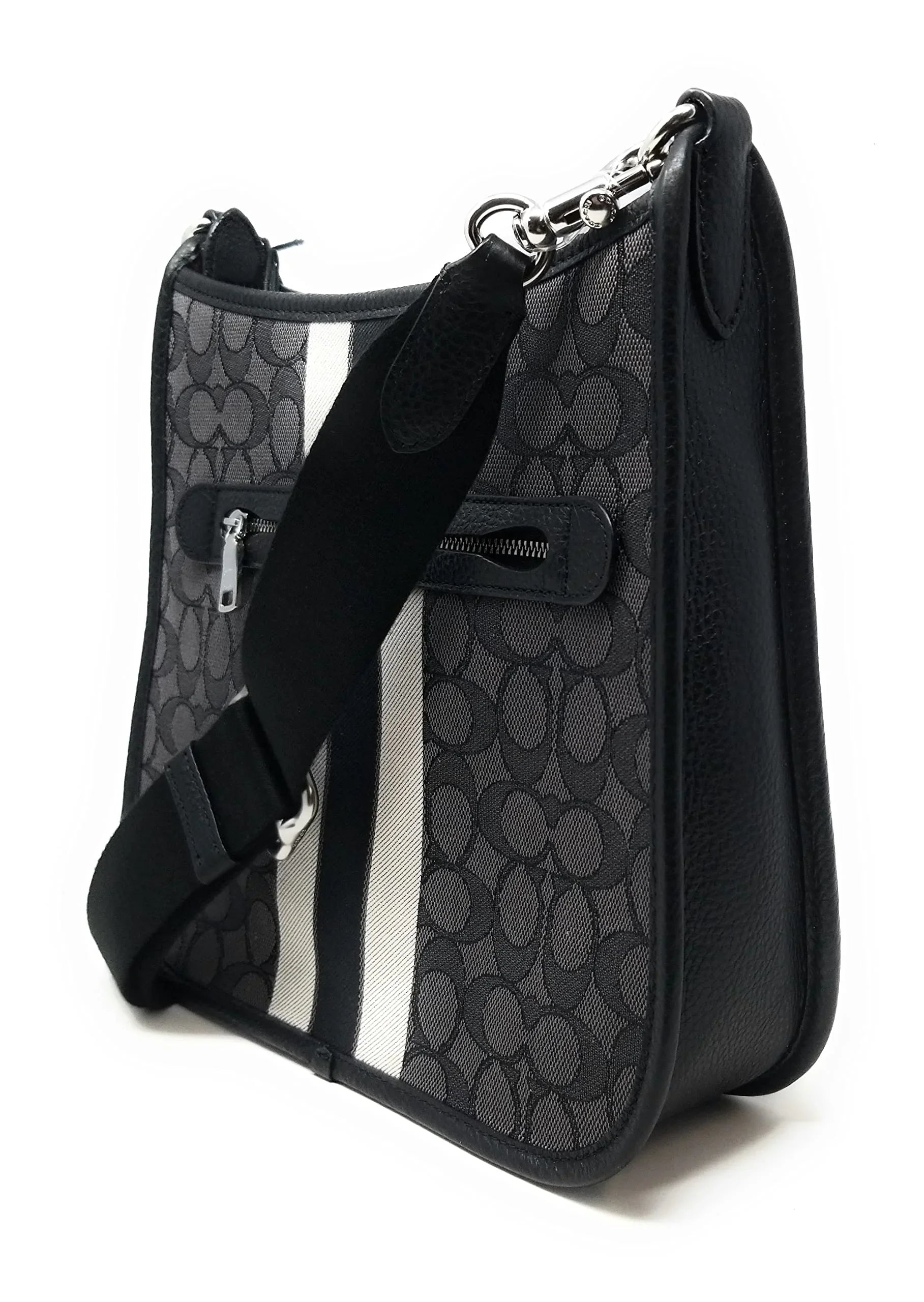 Crossbody Bag Dempsey Patch Coach File Black
