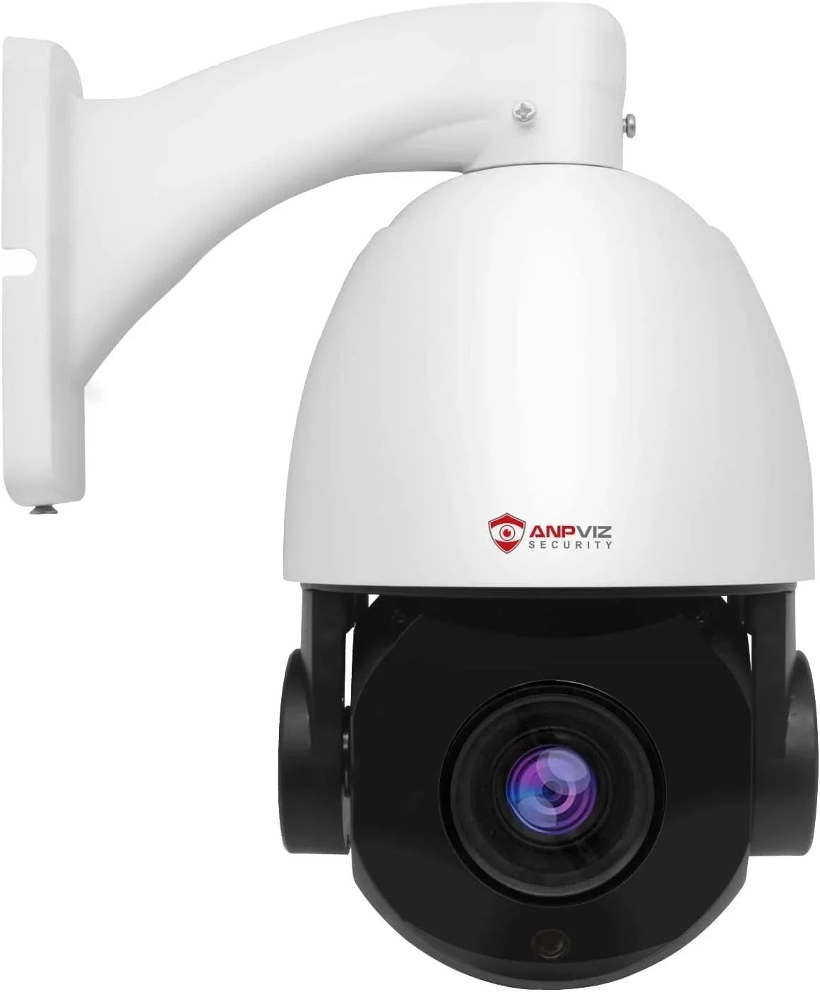 Vehicle IR Detection, Optical PTZ Mic/Audio, PTZ IP Zoom, Pan Camera Waterproof Metal, Indoor Camera 90°, Anpviz IP66 5MP Vision, Security Person Night IP 360°/Tilt Surveillance with Outdoor PoE 20X