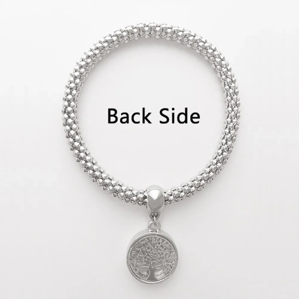 Intense Jewelry Bangle Sliver Adjustable High Pendant Chain Roll Notes Rock Bracelet