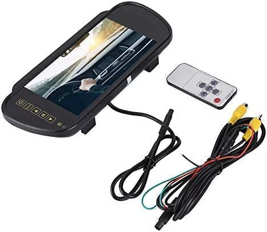 Inch LCD Mirror Car Monitor 7 Bileeko Screen Parking Vehicle for View Rear
