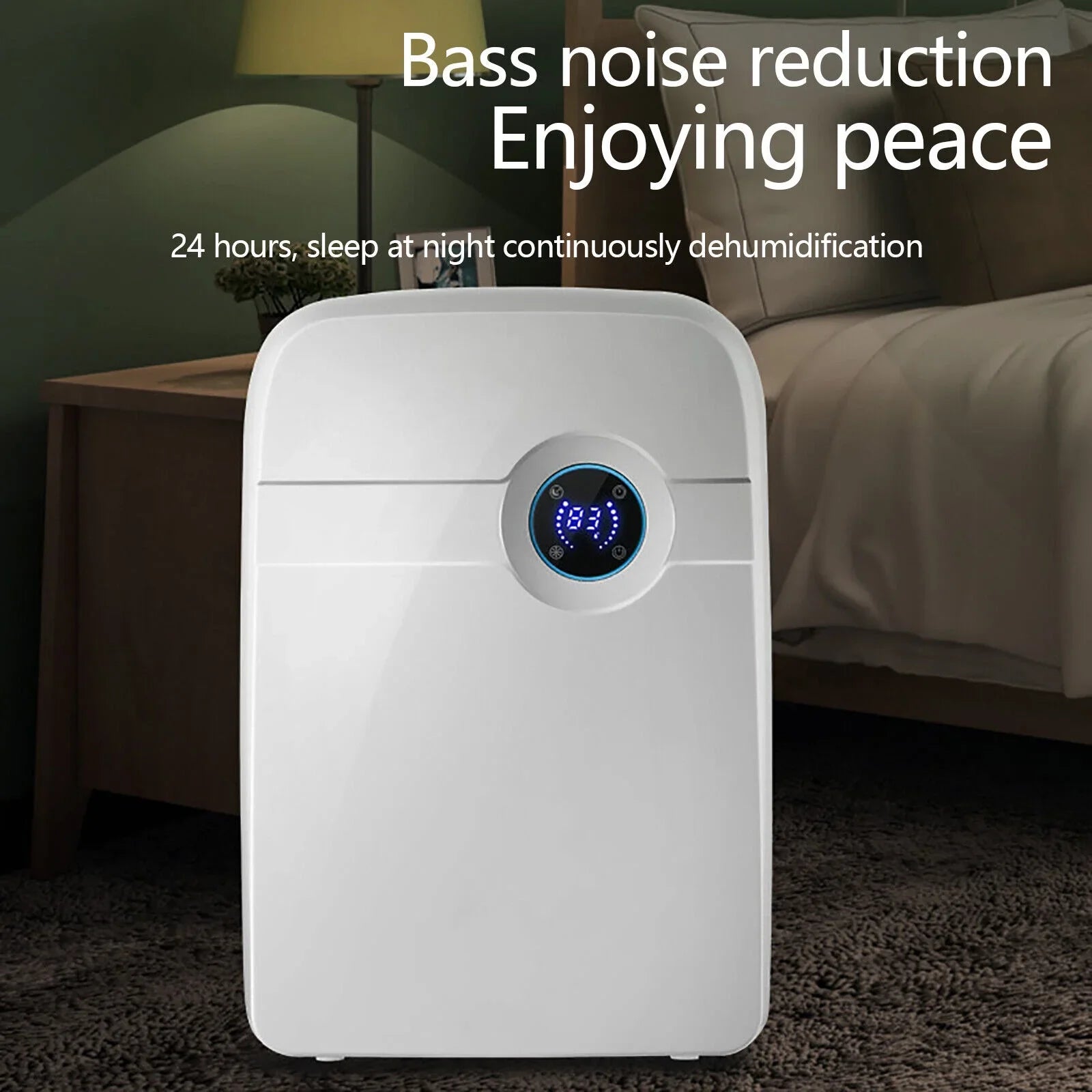 Bedroom Tank RV Moisture 2.5L MIni Compact Dryer Caravan w/ Drain Water for Portable Garage ZhdnBhnos Hose Dehumidifier