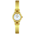 Seiko Gold-Tone Stainless Steel Women's Diamond Watch SUJD38