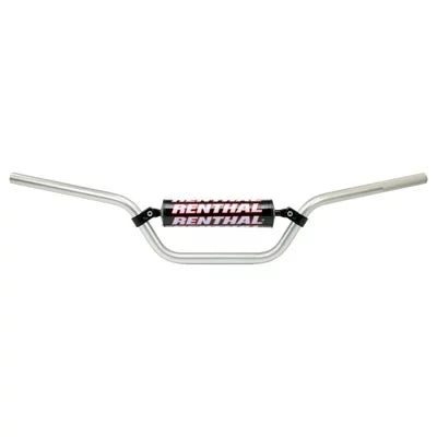 Renthal 2000 for LX3 98-09 Handlebar 7/8" LEM Silver Aluminum KX Bend 80/85/100
