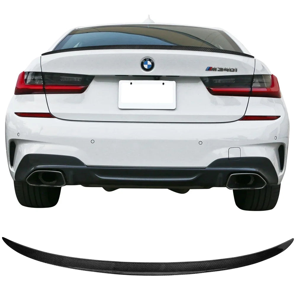 with 19-23 Rear Ikon Fiber Motorsports 2020 2019 Trunk G20 Spoiler Carbon Compatible M BMW Wing 3-Series Style