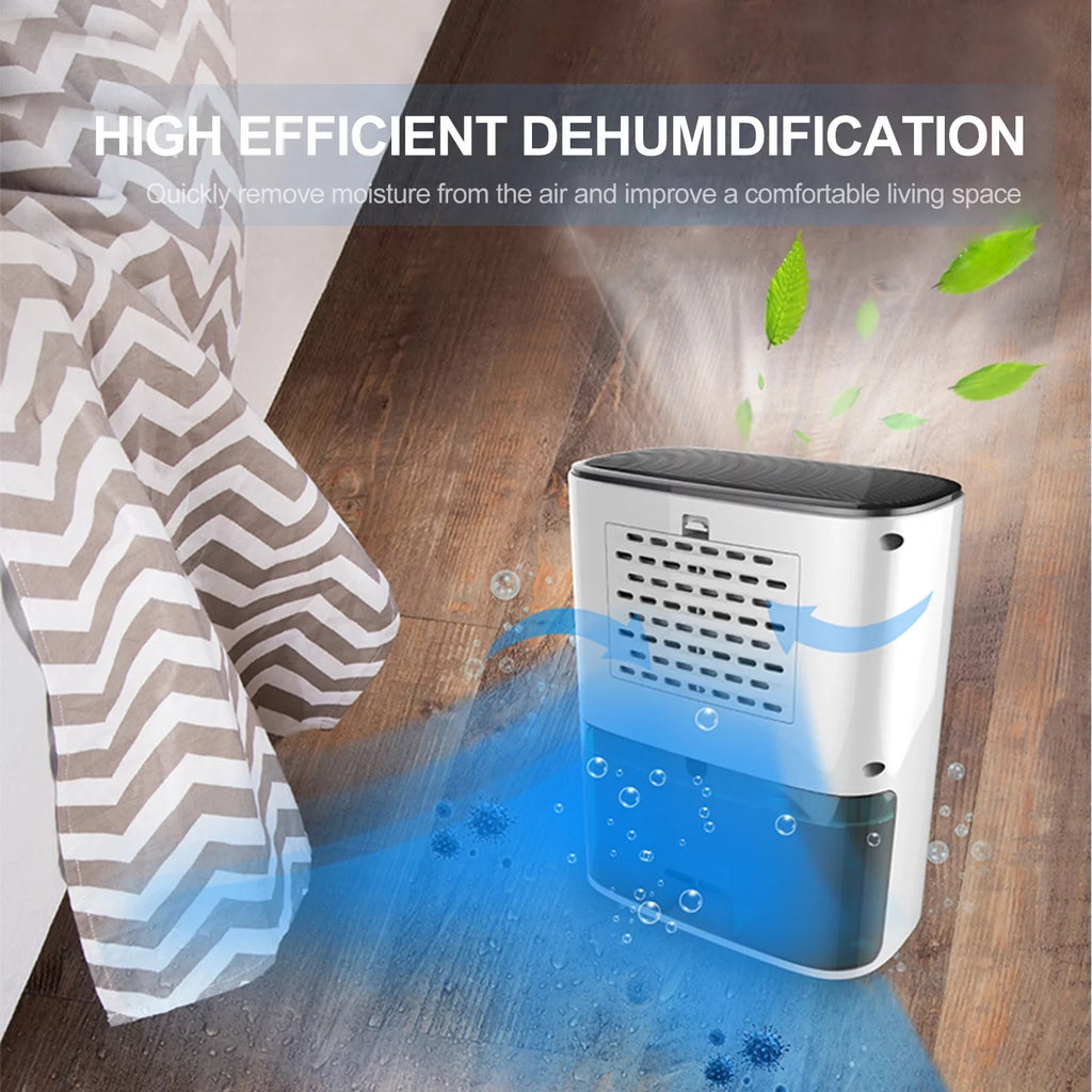 215 Auto Sq. Basements Dehumidifier Efficient off for Protection, Coverage Ft Home