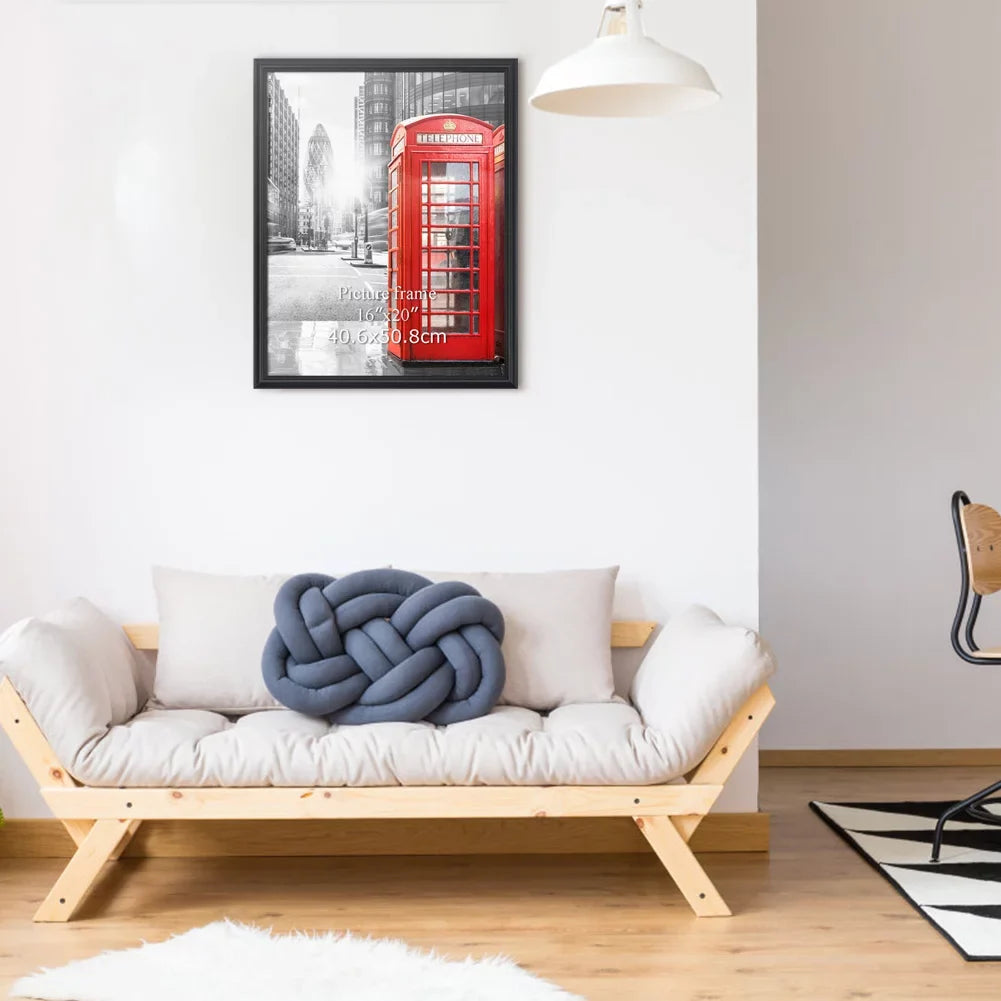 Pack Black Frame Photo 18 12x18 Modern Gallery x Picture Poster 12 for Wall Frames, 4 Poster,