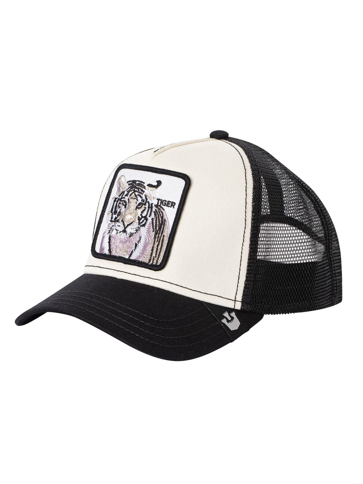 Bros. White Black Goorin The Cap, Tiger Trucker