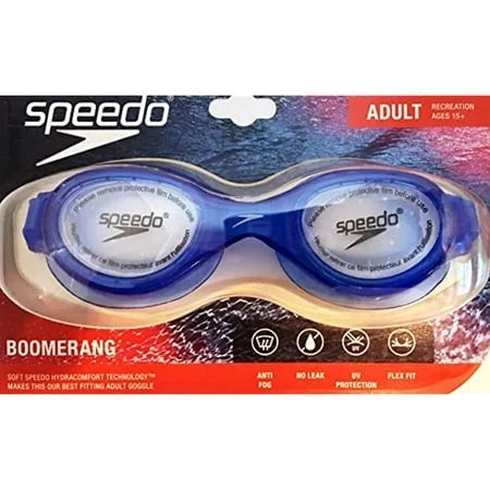 Blue Speedo Goggle: Boomerang Adult