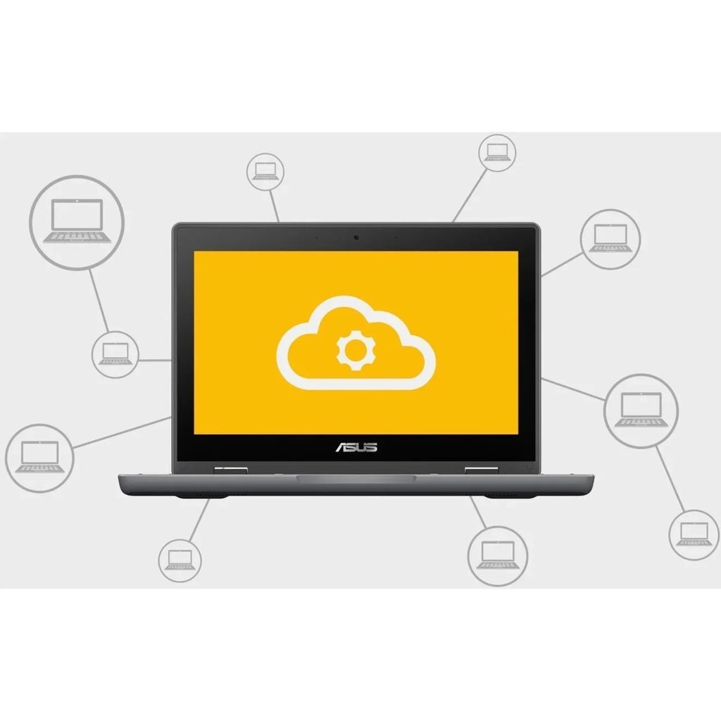 Celeron Touchscreen, CR1100FKA-YZ184T N5100, 64GB 11.6" SSD, Chromebook Asus Flip Intel ChromeOS,