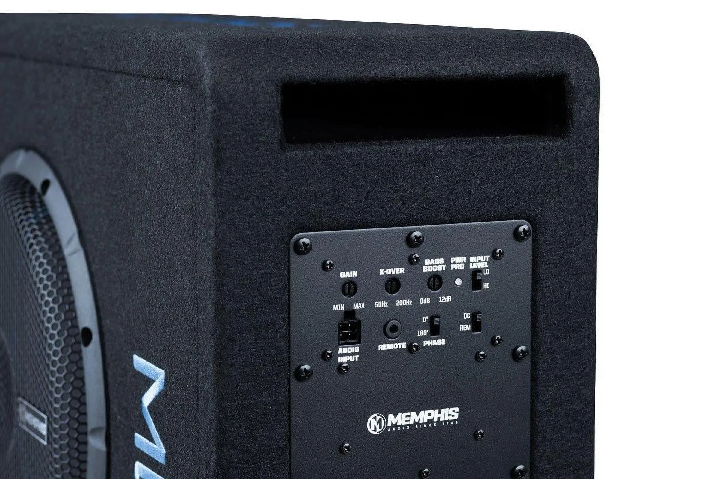 MBE10SP Inch Amplified Subwoofer Single 10 System Audio Bass 2 500W Memphis Ohm